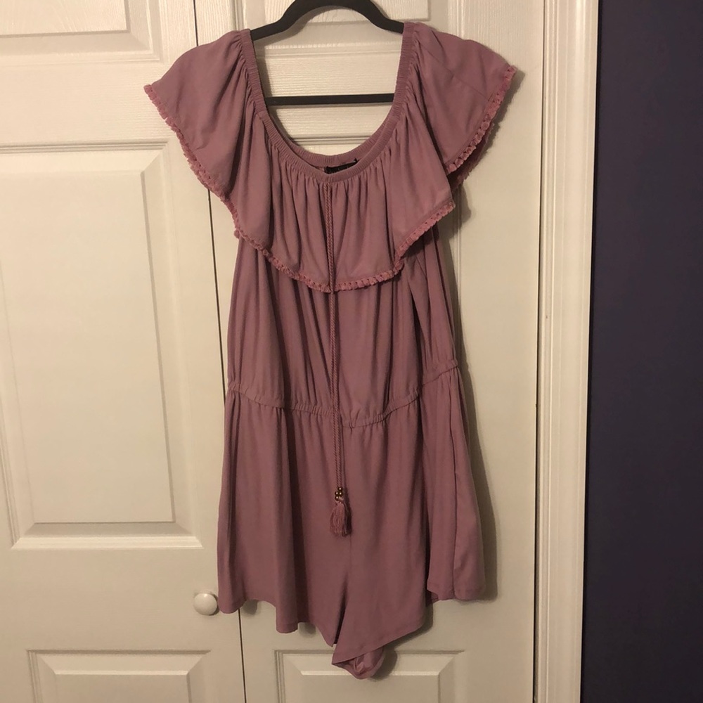 Off The Shoulder Romper